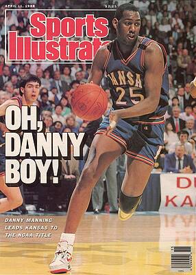 Danny Manning on Sports Illustrated Cover Wall Art