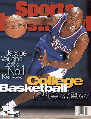 College Basketball Sports Magazine Cover Wall Art