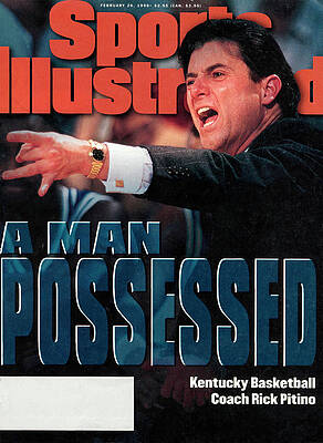 Rick Pitino on Sports Illustrated Cover Photograph