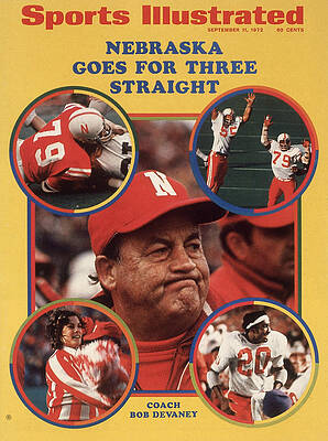 Nebraska Triumphs on Sports Illustrated Cover Wall Art