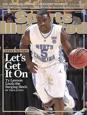 Ty Lawson Leads the Tar Heels Photograph