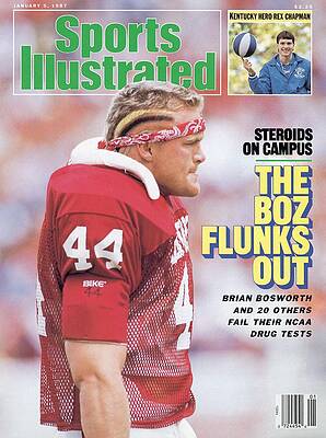 Brian Bosworth Sports Illustrated Cover Photograph