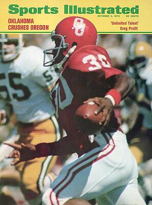 Greg Pruitt in Action Wall Art