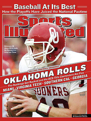 Jason White on Sports Illustrated Cover Photograph