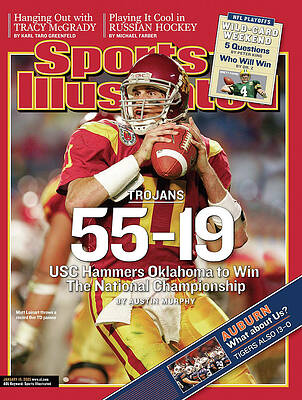 Matt Leinart Celebrates Championship Victory Photograph