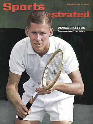 Dennis Ralston on Sports Illustrated Cover Photograph
