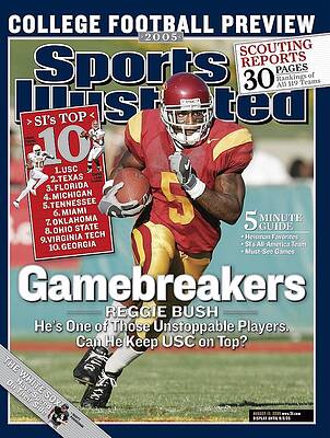 Reggie Bush on Sports Illustrated Cover Photograph