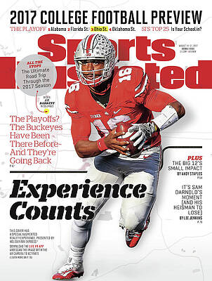 College Football Preview with Ohio St. Player Wall Art