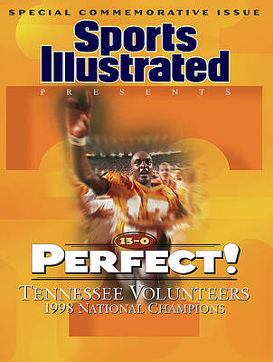 Tennessee Volunteers Championship Celebration Photograph