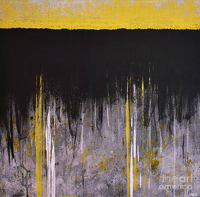 Sheil Painting - Up Above by Amanda Sheil