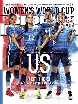 US Women's Soccer World Cup Stars Photograph