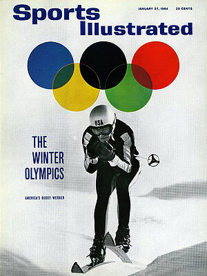 Buddy Werner at the Winter Olympics Photograph
