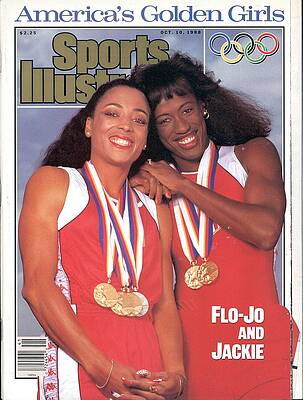Flo-Jo and Jackie on Magazine Cover Wall Art