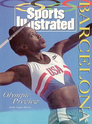 Jackie Joyner-Kersee Olympic Javelin Throw Wall Art