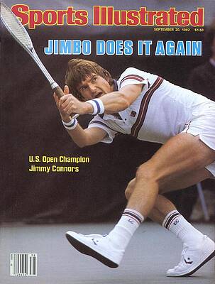 Jimmy Connors U.S. Open Victory Wall Art