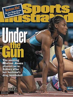 Track Photograph - Usa Marion Jones, 2000 Summer Olympics Sports Illustrated Cover by Sports Illustrated