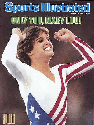 Mary Lou Retton Triumphs Photograph