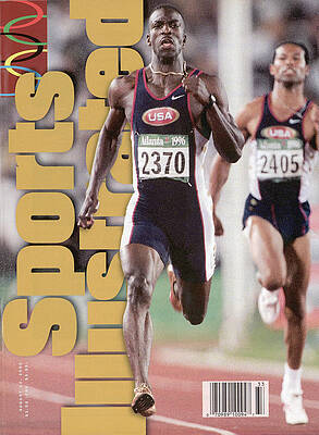 1996 Olympic Sprint Finish Wall Art
