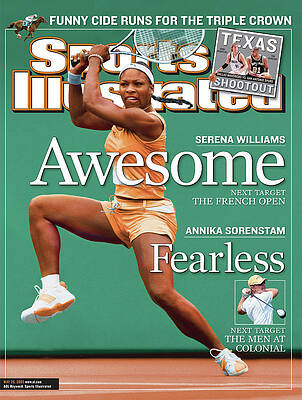 Serena Williams on Sports Illustrated Cover Photograph