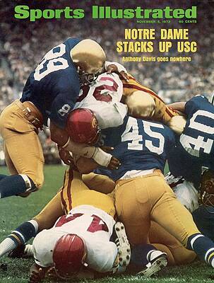 Notre Dame vs USC Football Game Wall Art