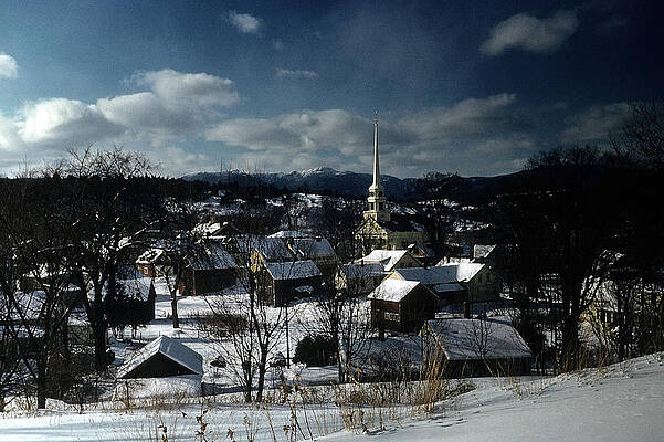 Wall Art featuring the photograph Vermont Village by Michael Ochs Archives