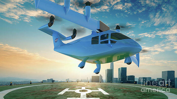 Vtol Vertiport Vtol Wall Art for Sale by Science Photo Library
