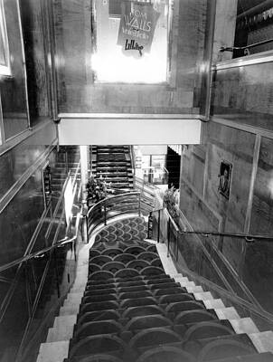 Art Deco Staircase Interior Wall Art