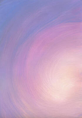 Wall Art featuring the digital art Violet  Light by Pobytov