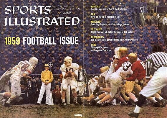 1959 Sports Illustrated Football Issue Photograph