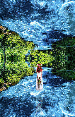 West Virginia Photograph - Walking Through The Mirror by Jonny D