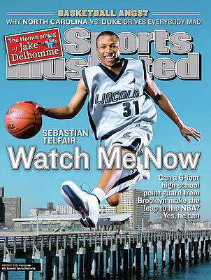 Sebastian Telfair Makes Slam Dunk Wall Art