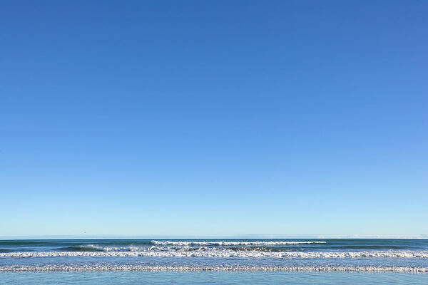 Wall Art featuring the photograph Waves Breaking On Beach by Eastcott Momatiuk