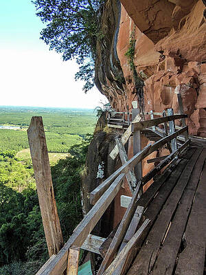 Place Wall Art featuring the photograph We Take Our Guests Here If They Are Brave Enough by Jeremy Holton