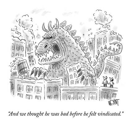 Russia Drawing - We Thought He Was Bad Before by Christopher Weyant