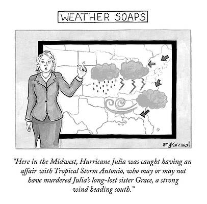 Wind Drawing - Weather Soaps by Amy Kurzweil