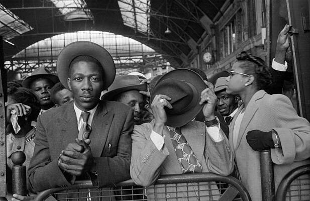 Wall Art featuring the photograph West Indian Arrivals by Haywood Magee