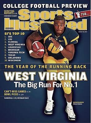 West Virginia Football Star Photograph