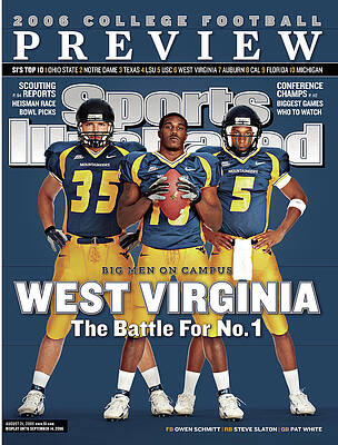 West Virginia Football Stars Photograph