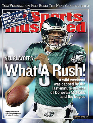 Donovan McNabb on Sports Illustrated Cover Wall Art
