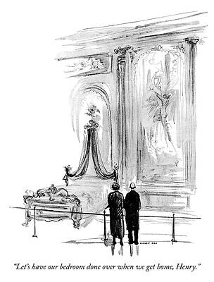 Display Wall Art featuring the drawing When We Get Home by Nancy Fay