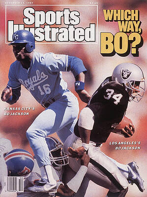 Bo Jackson Dual Sports Cover Photograph