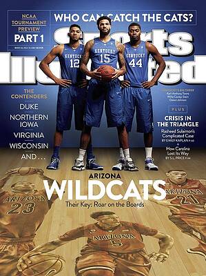 Kentucky Players on Sports Illustrated Cover Photograph