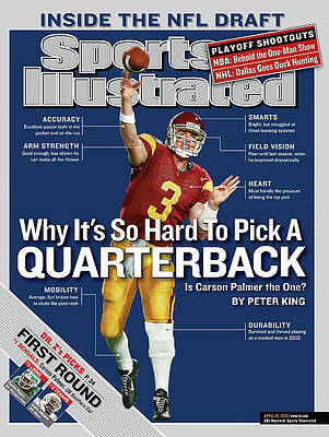Carson Palmer on Sports Illustrated Cover Photograph