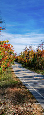 Wall Art featuring the photograph Winding Road Ahead by Duluth To Door County Photography