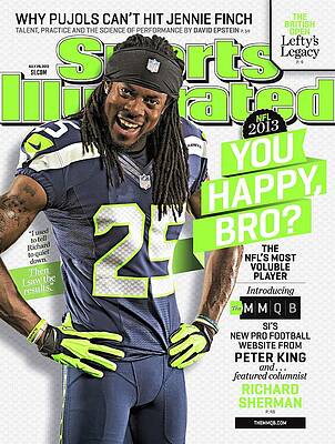 Sports Illustrated Featuring Richard Sherman Wall Art
