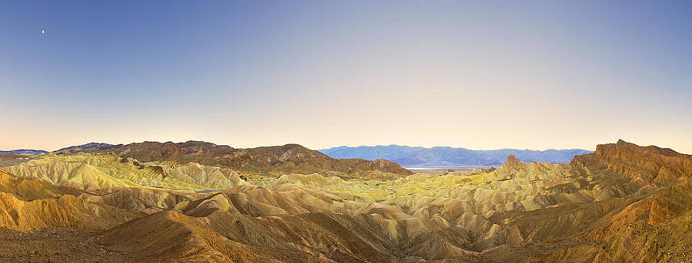 Wall Art featuring the photograph Zabriskie Point, Death Valley National by Eastcott Momatiuk