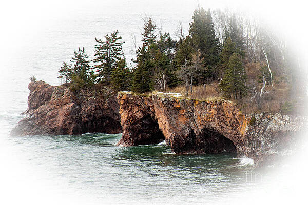 Landscape Photograph - 0958_Shovel Point Caves by Mark Triplett