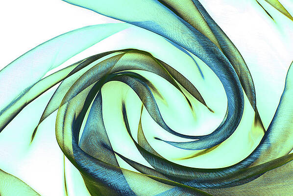 Clothing Photograph - Abstract  Fabric Wavy Texture Background #1 by Severija Kirilovaite