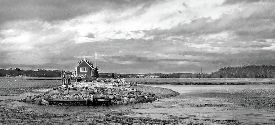 Massachusetts Wall Art featuring the photograph After The Storm - Damon's Point #1 by Steven David Roberts