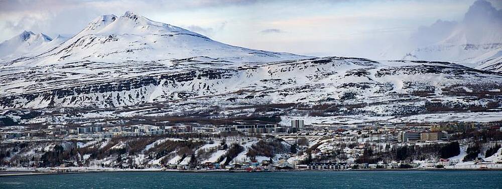 Iceland Wall Art featuring the photograph Akureyri #1 by Robert Grac